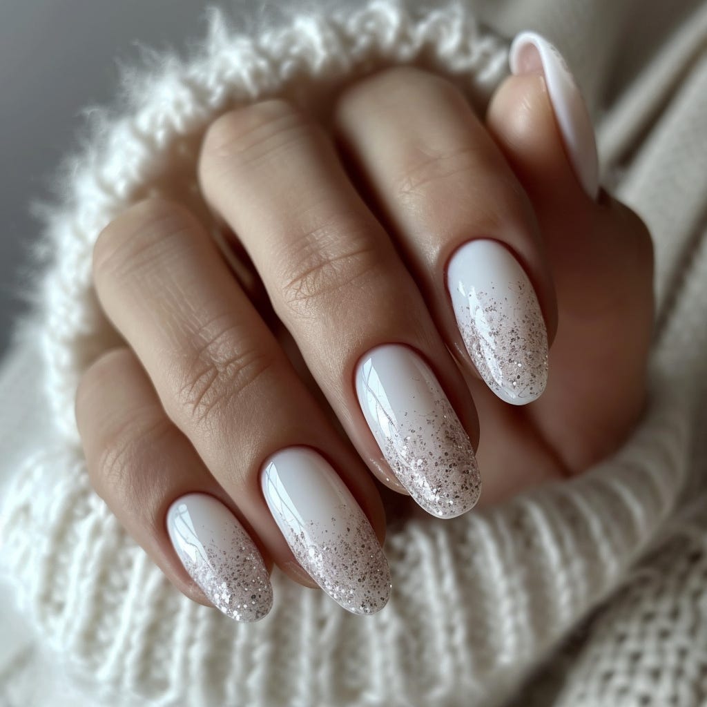 ivory nail designs
