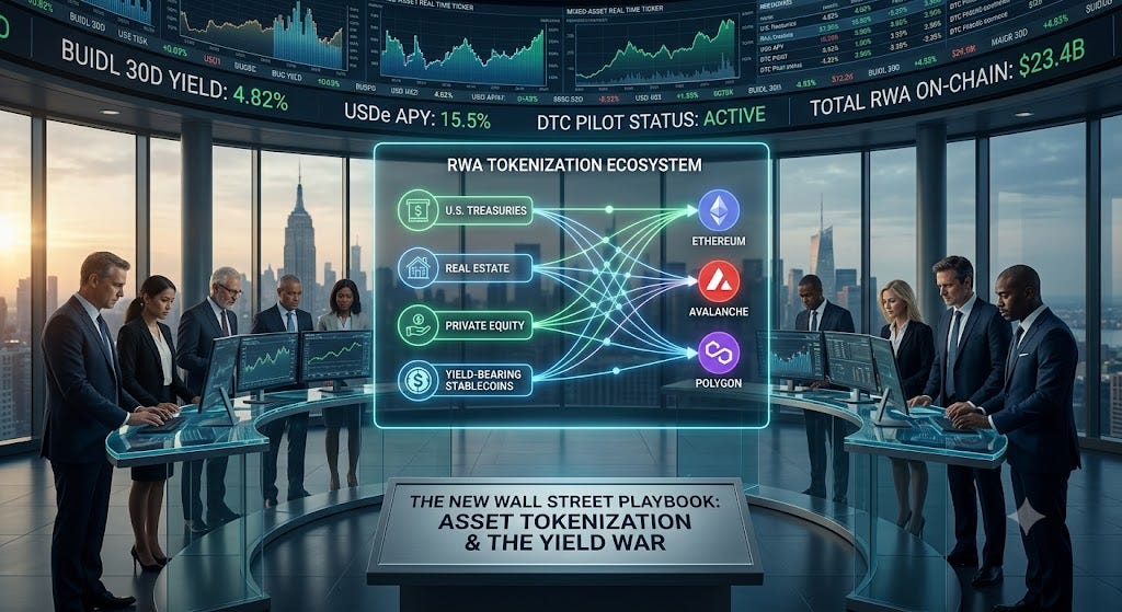 Wall Street’s Hidden Playbook: How Tokenized Assets Are Reclaiming Crypto’s Market Share