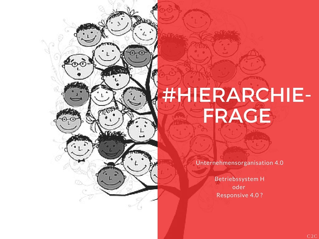 #Hierarchienfrage. Mit oder ohne?