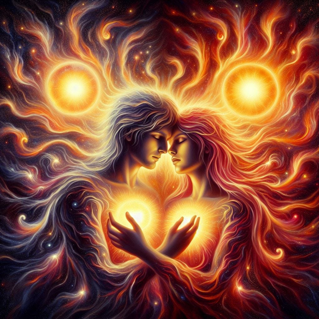 Twin Flame Feeling. The twin flame journey is an intricate… | by Hermes ...