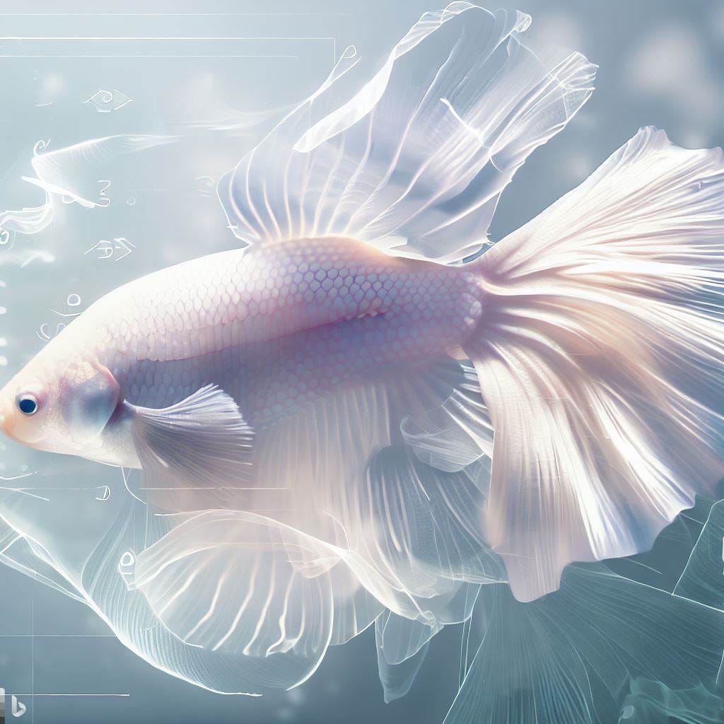 The Enigmatic White Betta Fish: Understanding Their Unique Color Changes, by Betta Buddy