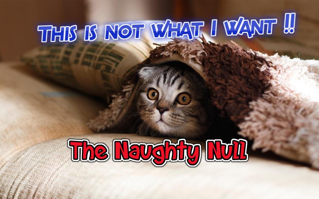 The Naughty Null Deep Dive Of Null In SQL By Chengzhi Zhao Data 