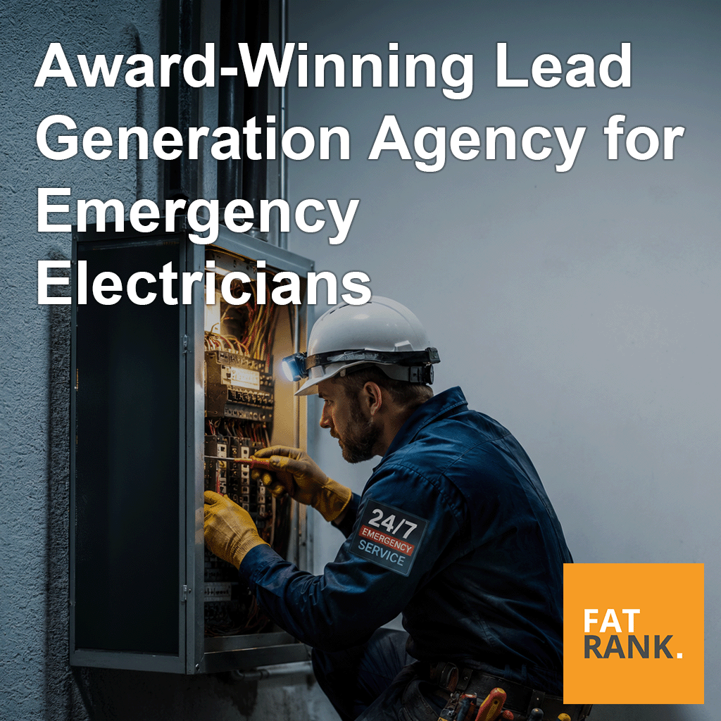 Award-Winning Lead Generation Agency for Emergency Electricians
