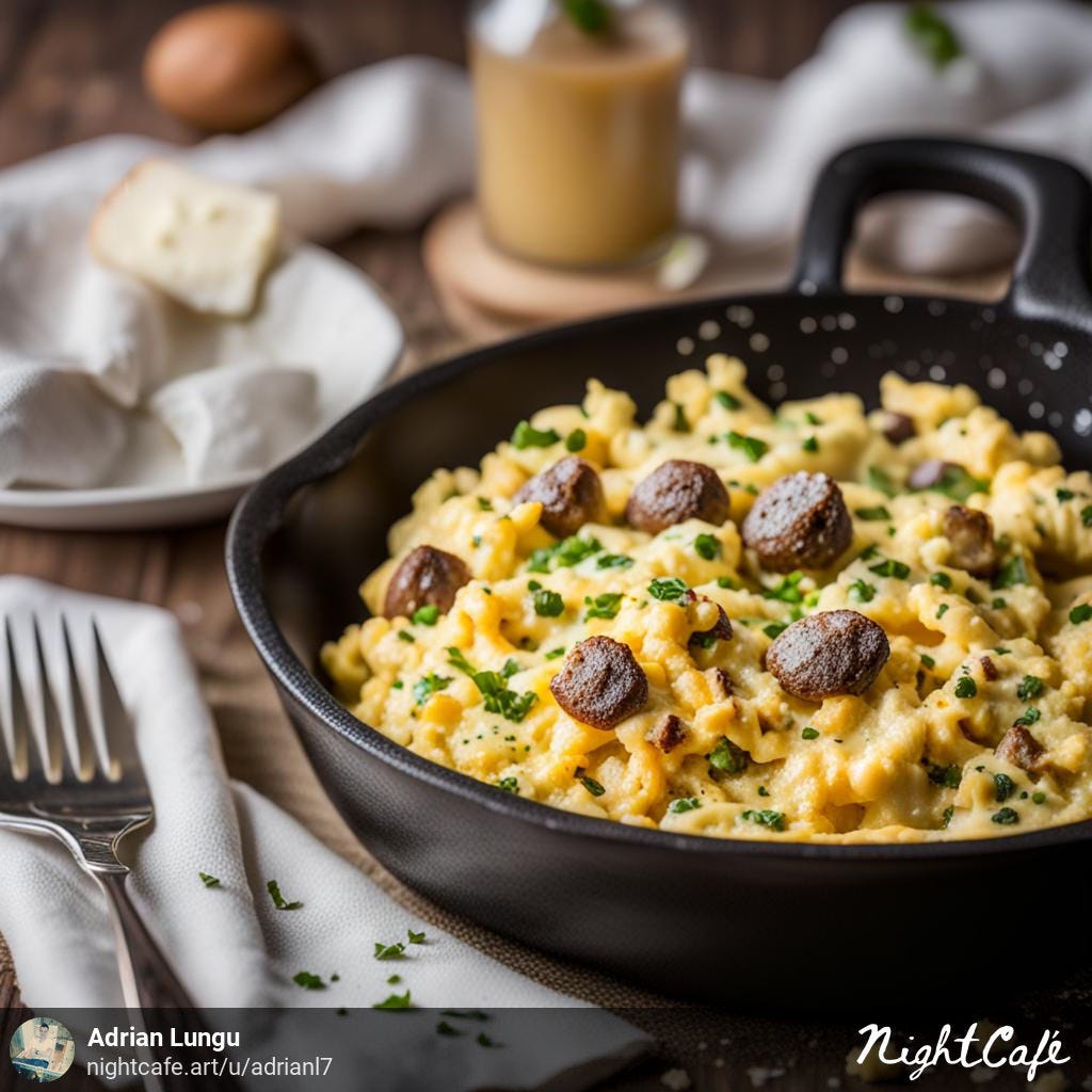 Truffle Parmesan Scrambled Eggs Recipe by Adrian Lungu Jun, 2024