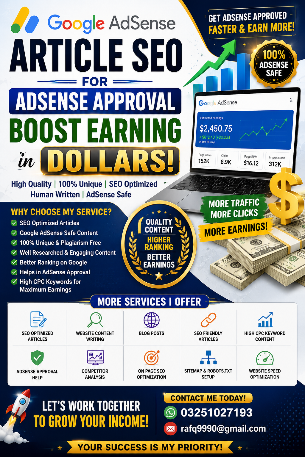 🚀 Want to Get Google AdSense Approval Fast & Start Earning in Dollars? 💵