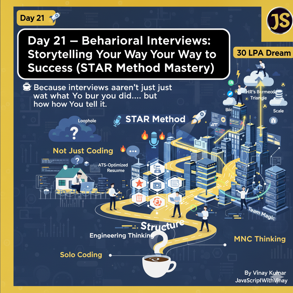 Day 21 — Behavioral Interviews: Storytelling Your Way to Success (STAR ...