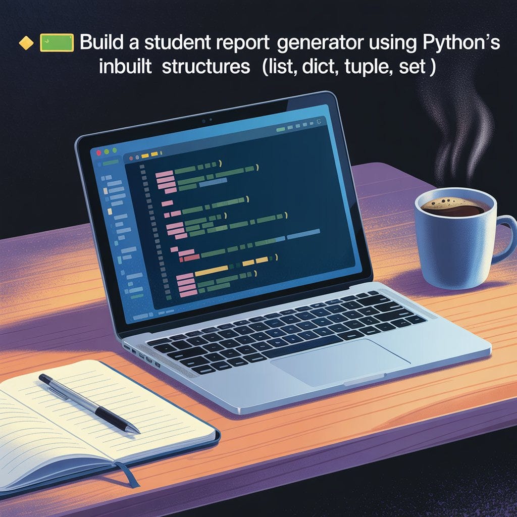 🎓 Build a Student Report Generator Using Python’s Inbuilt Data ...