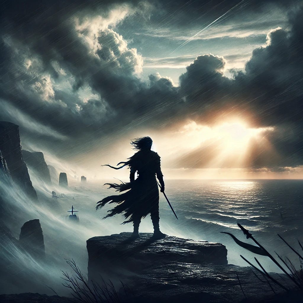 A warrior. Ai & I | by Bachar Moften | Medium