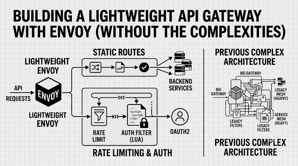 Building a Lightweight API Gateway with Envoy (Without the Complexities)