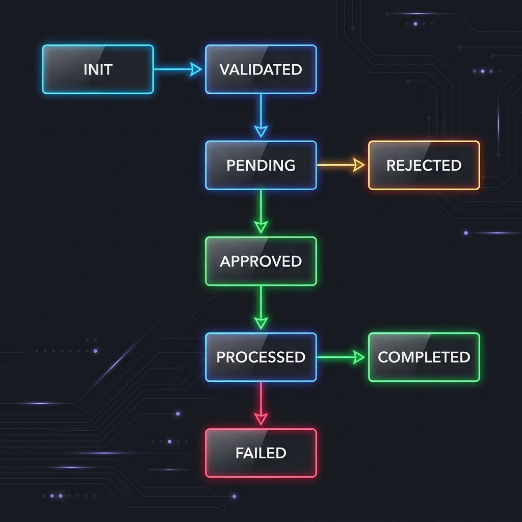 Payout State Transition Diagram