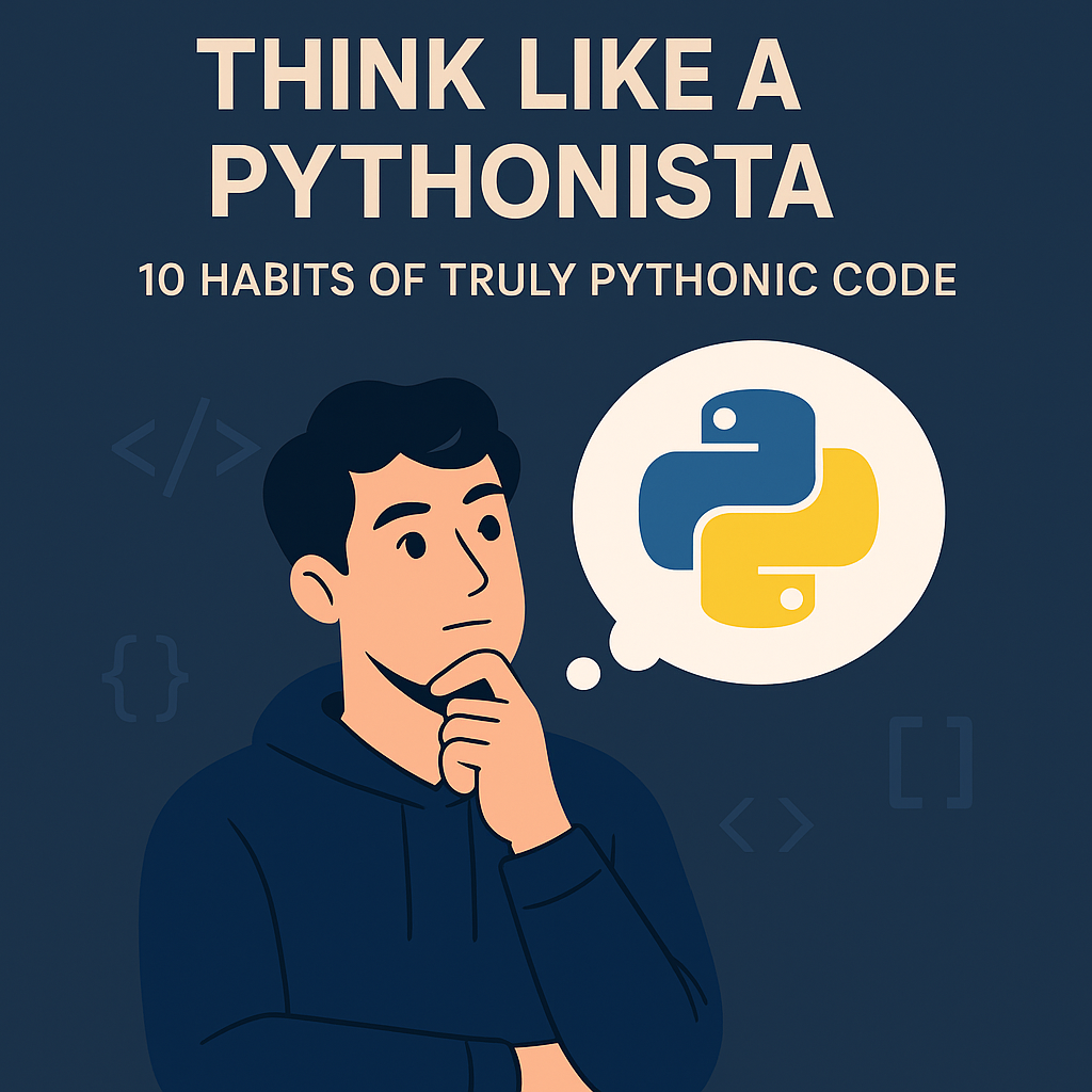 Think Like a Pythonista: 10 Habits of Truly Pythonic Code | by Lalit ...