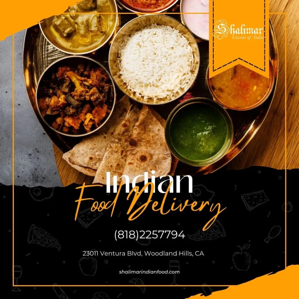 Feast on sumptuous Indian dishes with our fast & reliable food delivery
