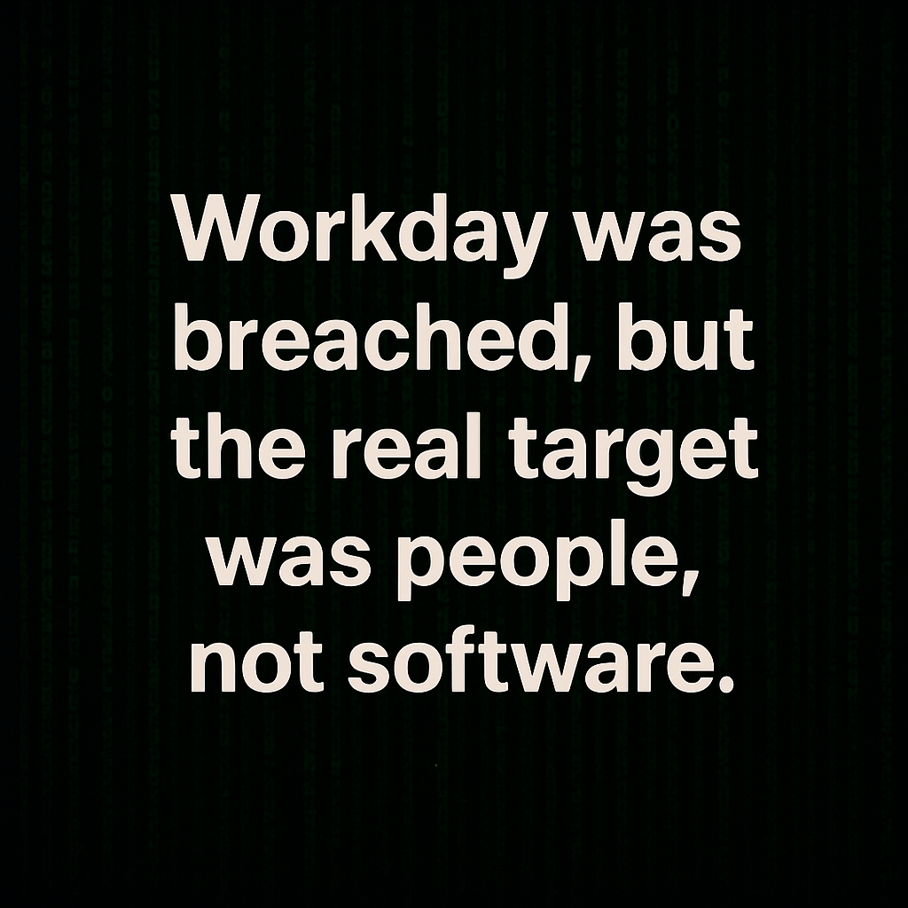 The Workday Breach: Why You Should Care (Even If You Don’t Use Workday)