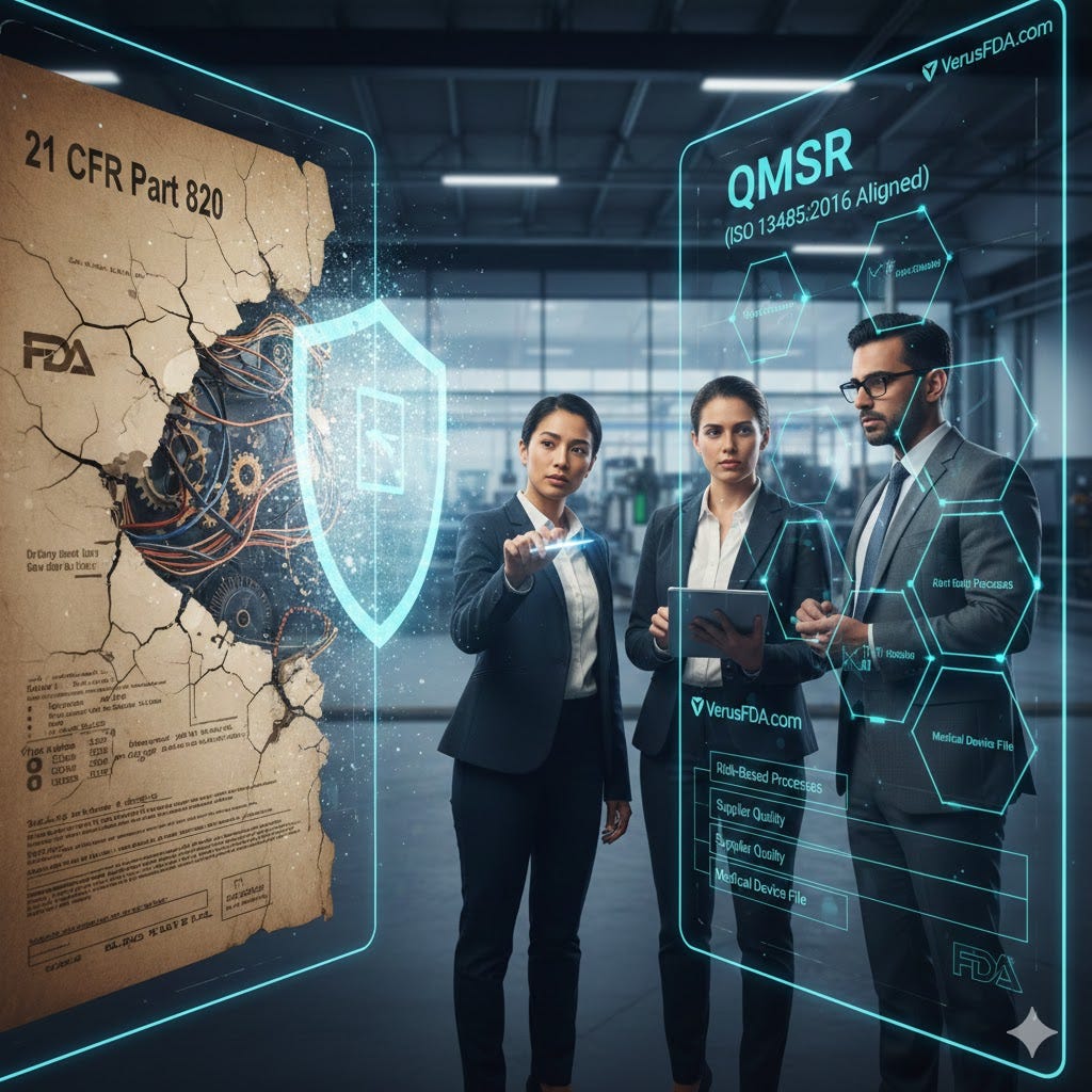The QMSR Era is Here: Moving Beyond Legacy 21 CFR 820
