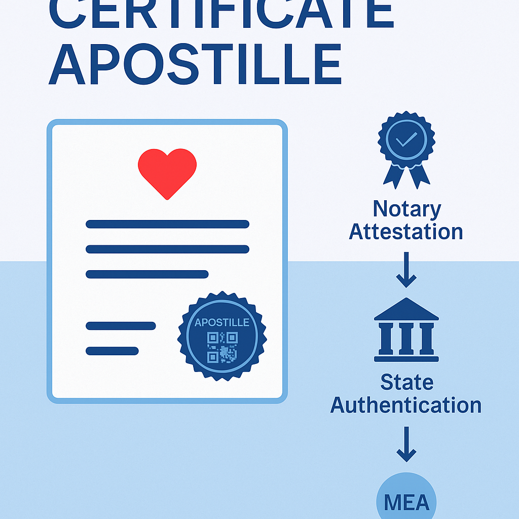 How to Get a Marriage Certificate Apostille in India