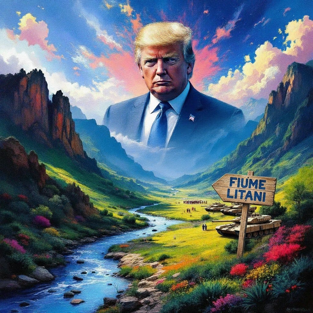 Il fiume Litani e la grande distrazione dello Stretto di Hormuz: perché Trump ha vinto e nessuno…