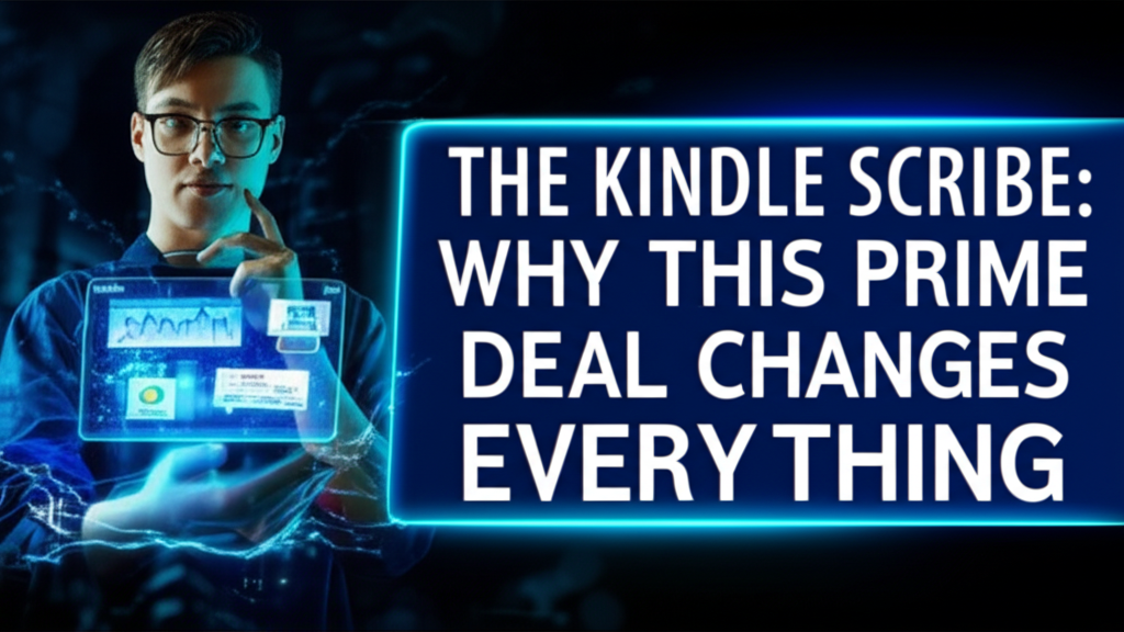 The Kindle Scribe: Why This Prime Day Deal Changes Everything