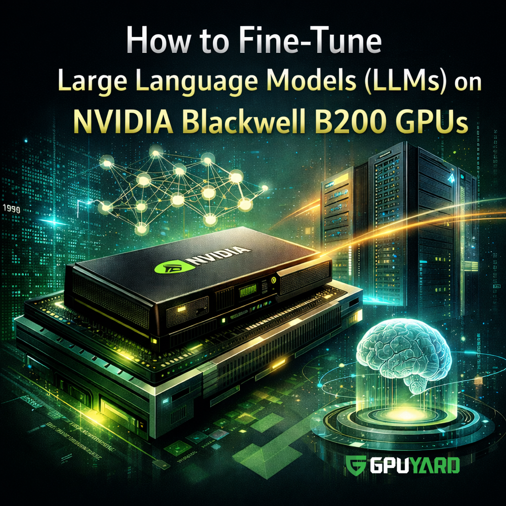 Fine-Tuning LLMs on NVIDIA Blackwell B200 GPUs