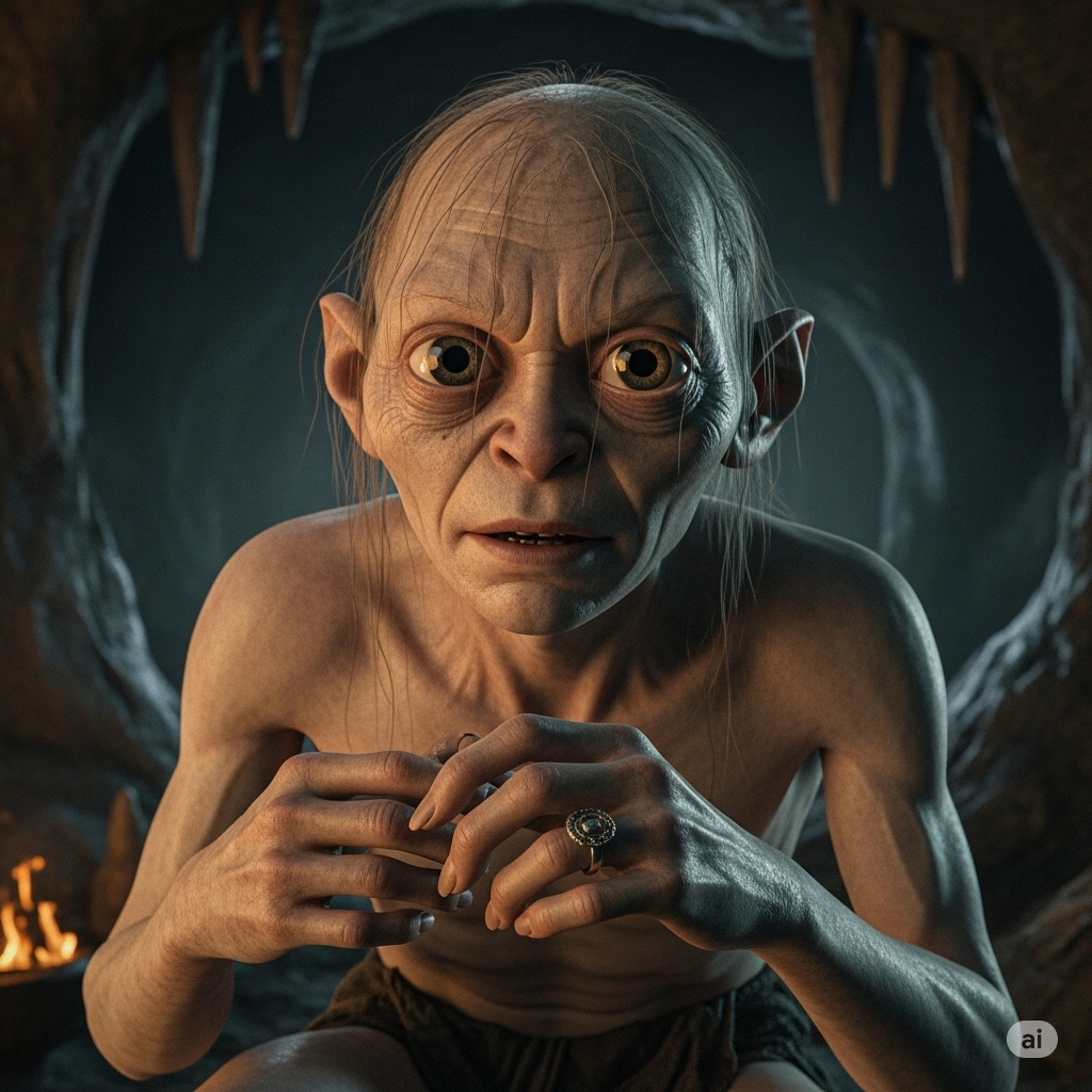 The Lord of the Rings from Gollum’s Point of View