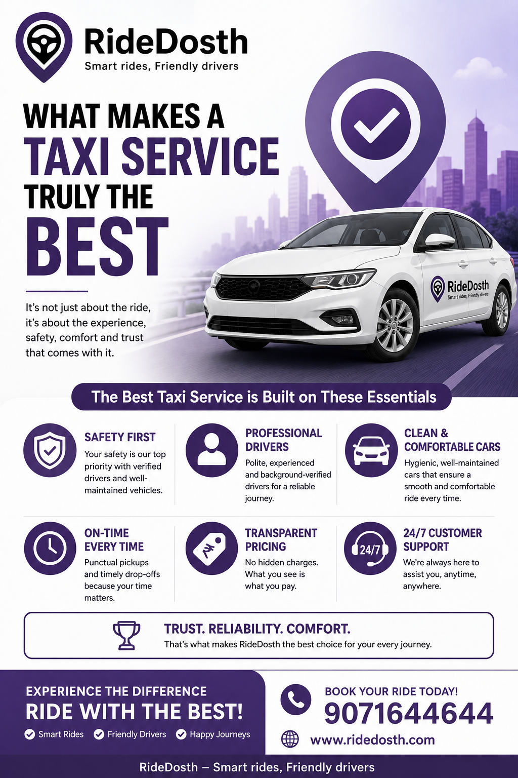 What Makes a Taxi Service Truly the Best