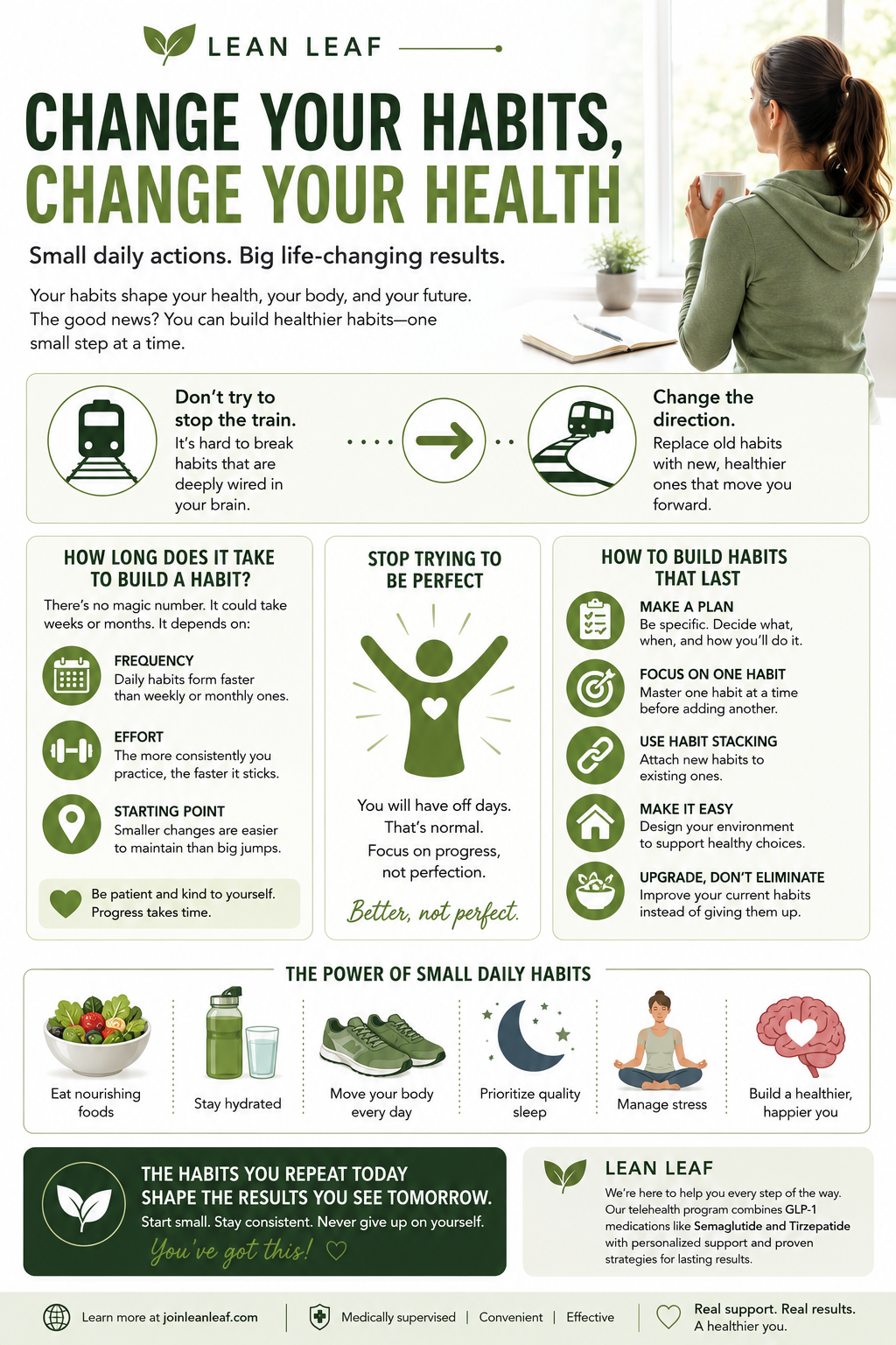 Change Your Habits, Change Your Health: Why Small Daily Actions Matter More Than Willpower