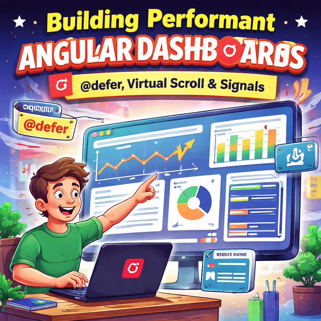 Building Performant Angular Dashboards with @defer, Virtual Scroll and Signals
