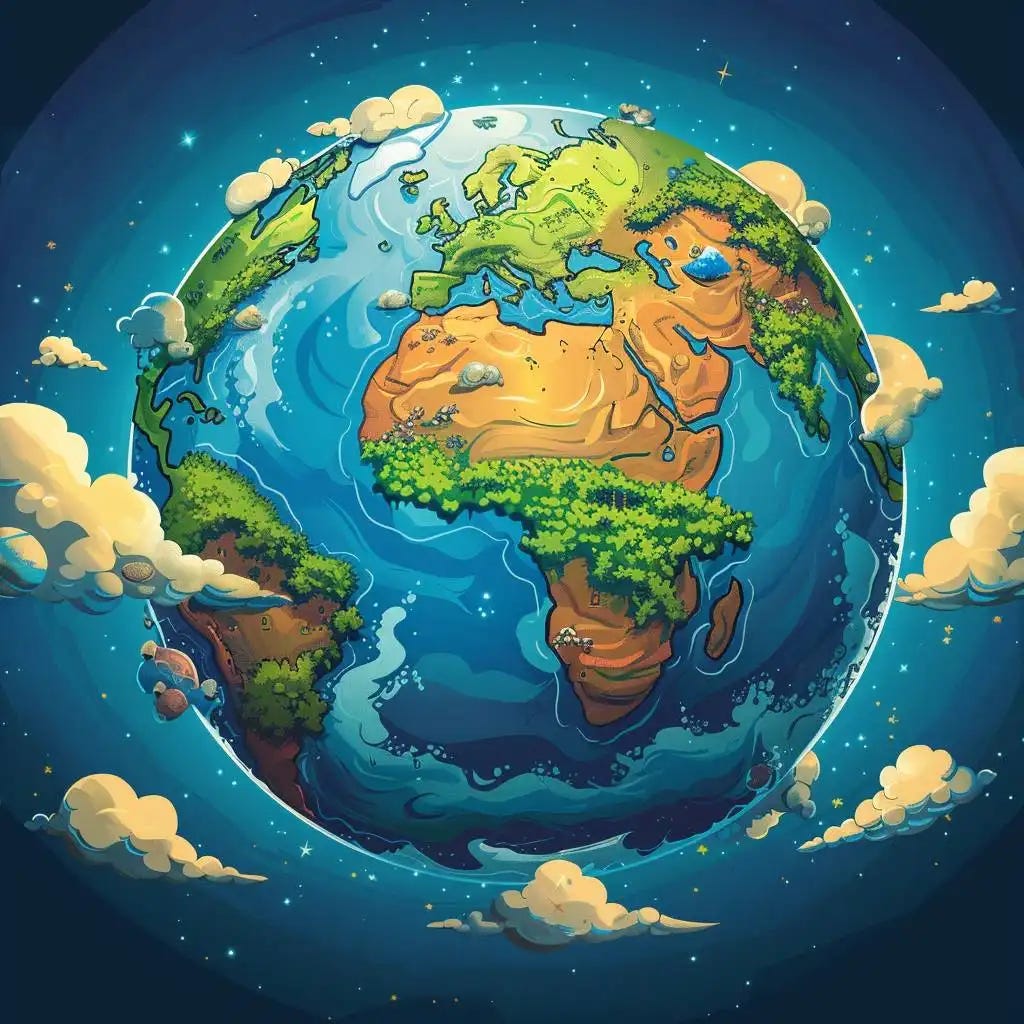 Earth coloring pages by Aug, 2024 Medium