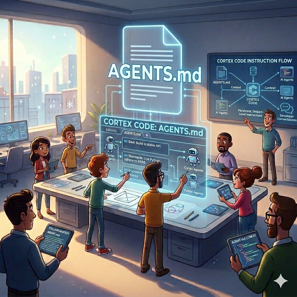 Cortex Code — Tip of the Day: AGENTS.md