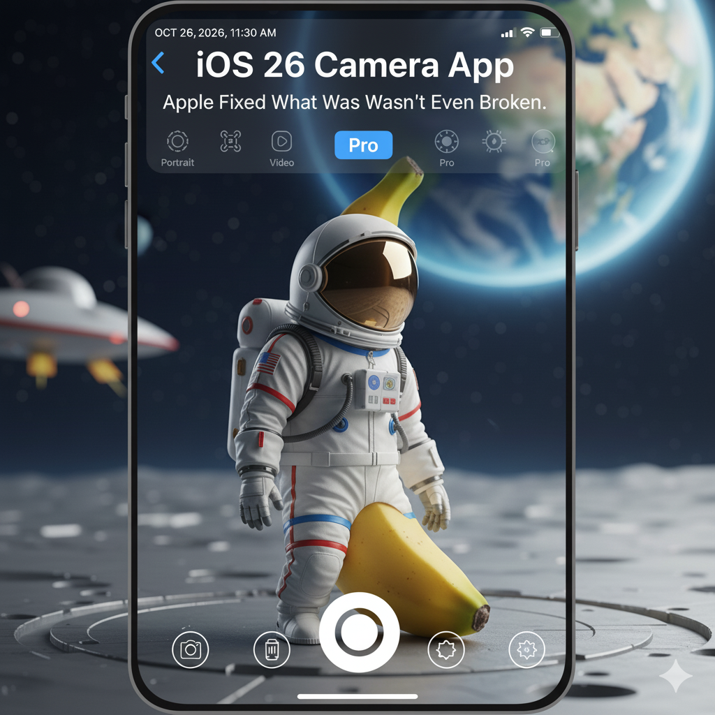 iOS 26 Camera App: Apple Fixed What Wasn’t Even Broken