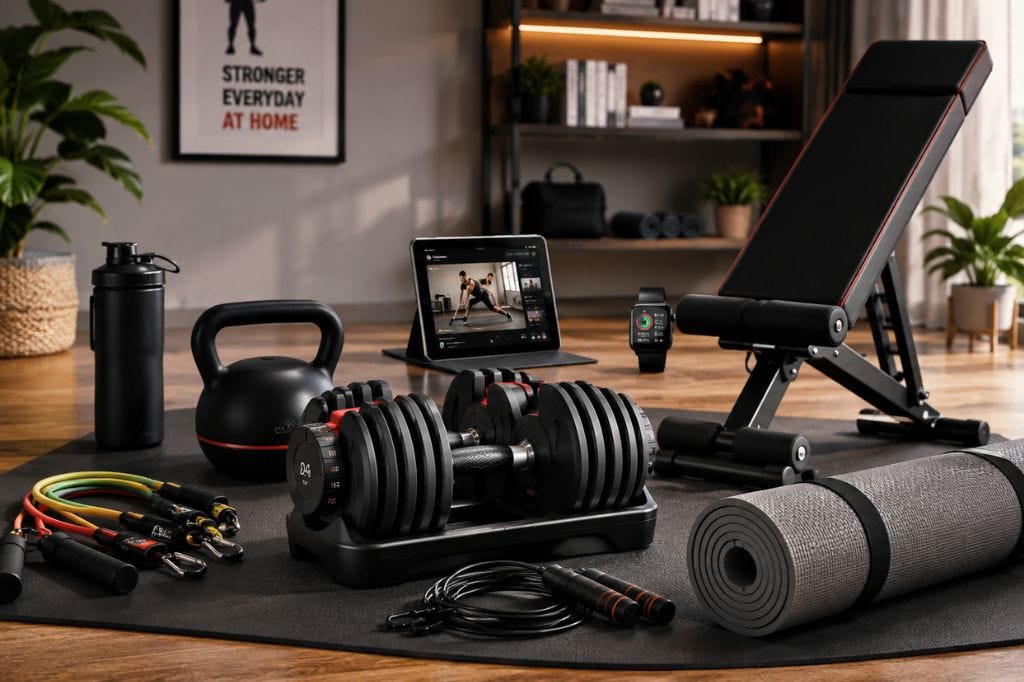 Portable Home Workout Equipment for Smart Fitness Training at Home