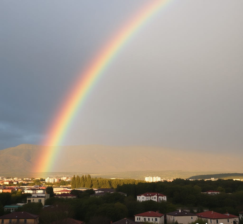 THE SCIENCE BEHIND THE BEAUTY ( HOW RAINBOWS ARE FORMED) by AFRICAN