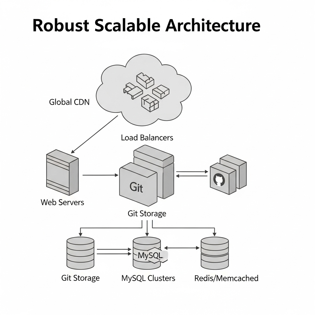 The Secret Sauce Behind GitHub’s Scale | by Aniket Kumar | Medium