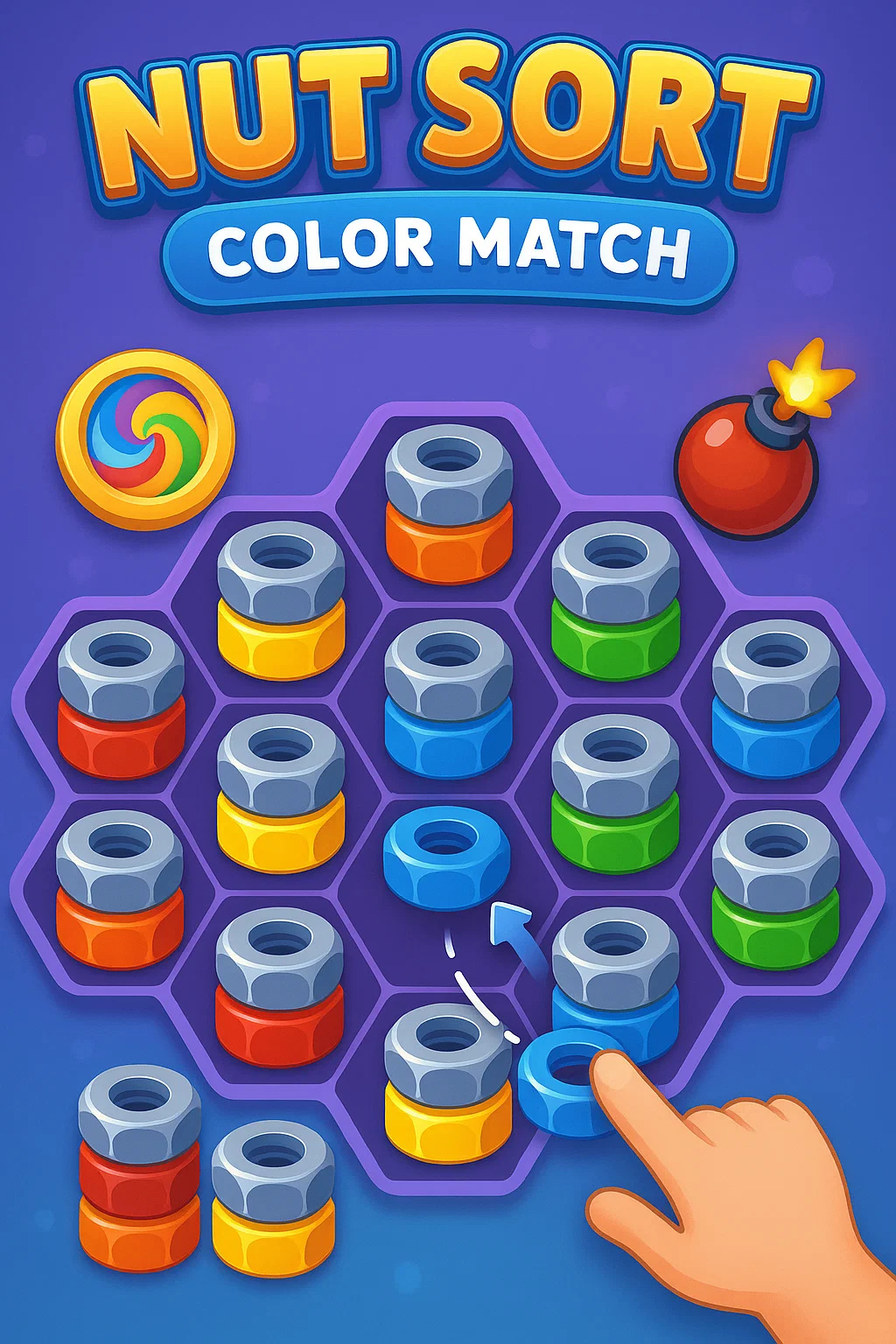 Nut Sort: A Satisfying Color-Match Puzzle Game That’s Calm, Addictive, and Seriously Fun