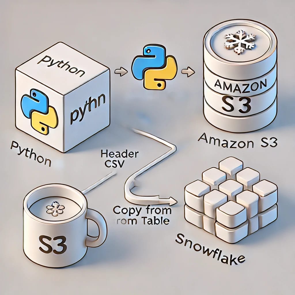 Python: Snowflake + S3 AWS- Crear tabla dinamica y carga de datos | by ...