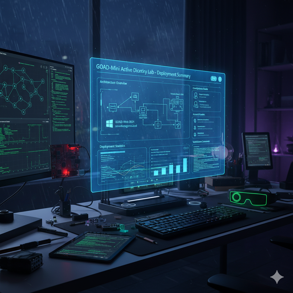Deploy a Complete Active Directory PenTest Lab in One Prompt with