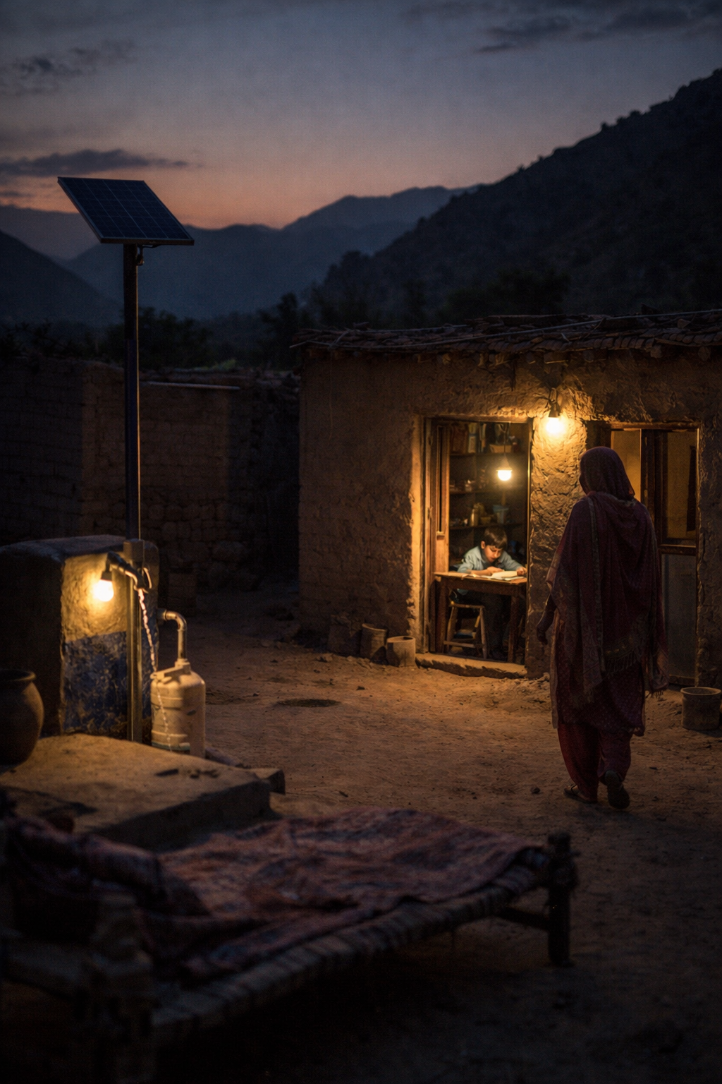 When electricity reaches the margins, it does far more than turn on a light.