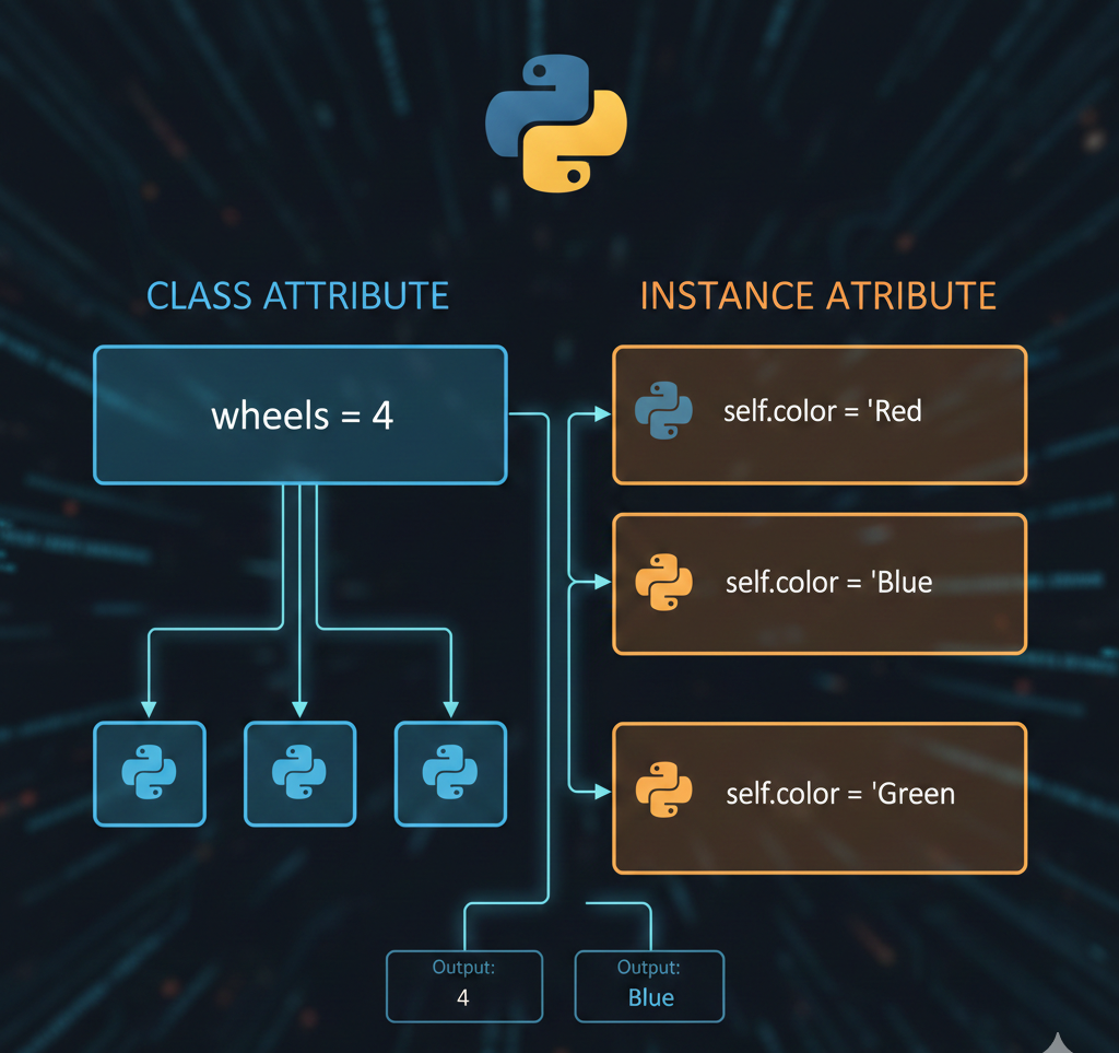 Class Attributes vs Instance Attributes in Python | by Layla Al-shehri ...