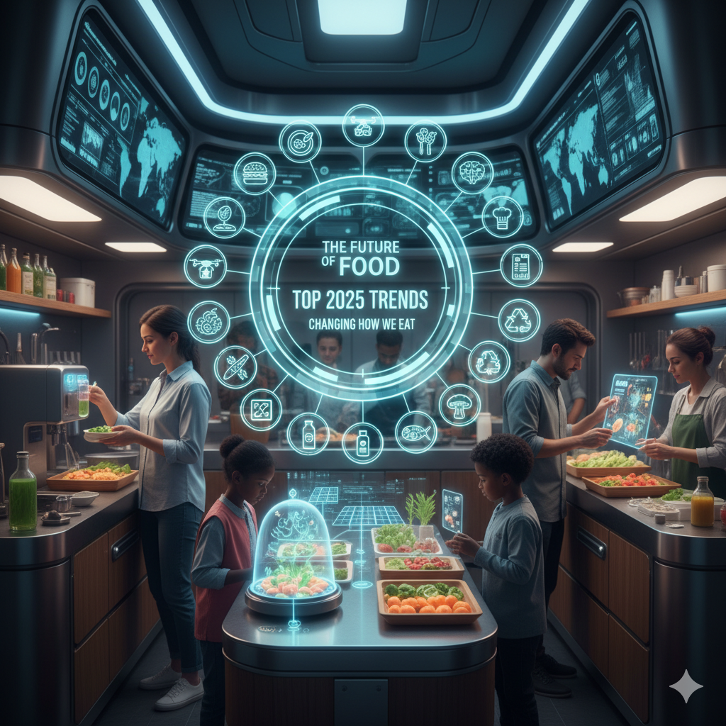 The Future of Food: Top 2025 Trends Changing How W