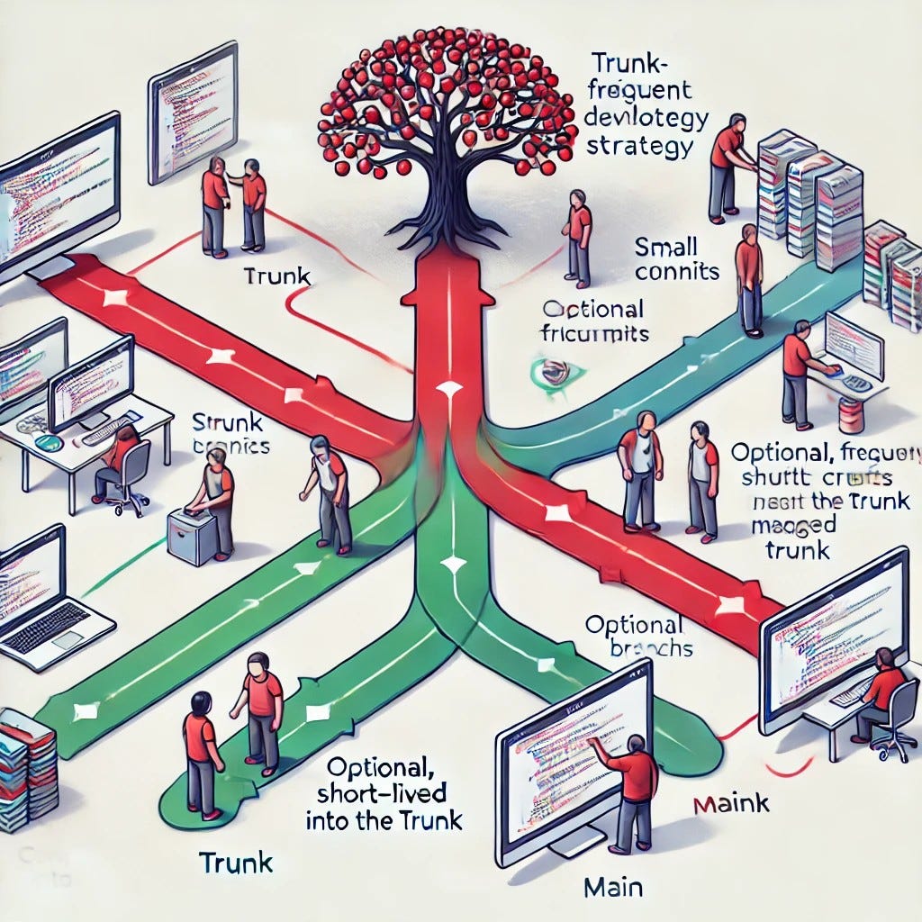 Trunk-Based Development. Trunk-Based Development (TBD) is a… | by Anton ...