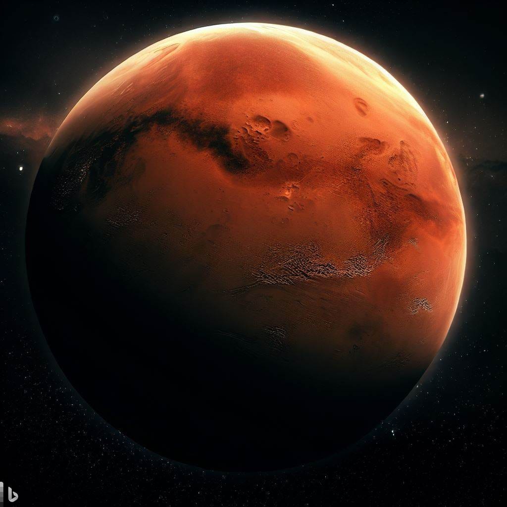 Making Mars Safe to Live On. Illustration Created by Bing Image… by BetterKnow ILLUMINATION