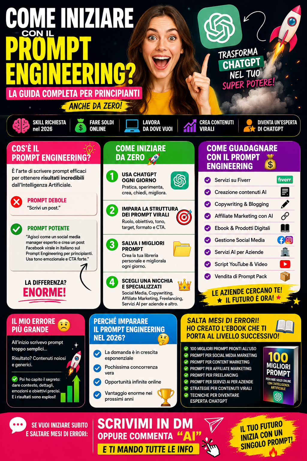 Come Iniziare con il Prompt Engineering nel 2026: Guida Completa per Principianti