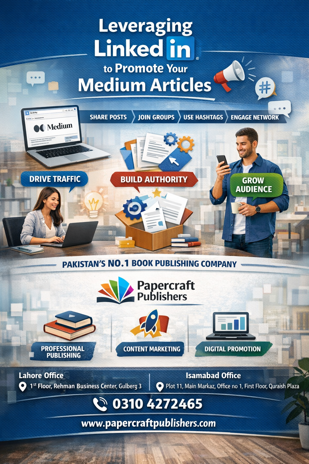 Leveraging LinkedIn to Promote Your Medium Articles