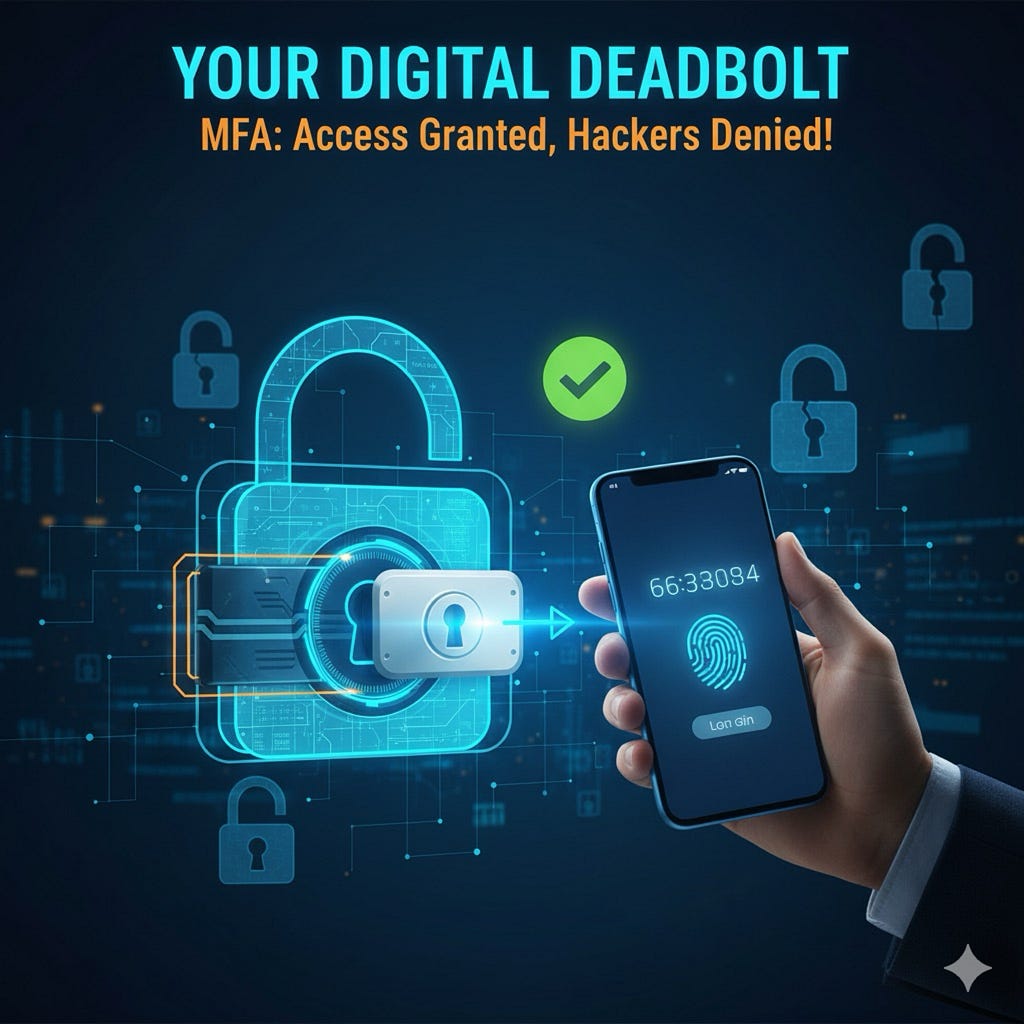 Your Digital Deadbolt: Why MFA is a Must-Have on Everything
