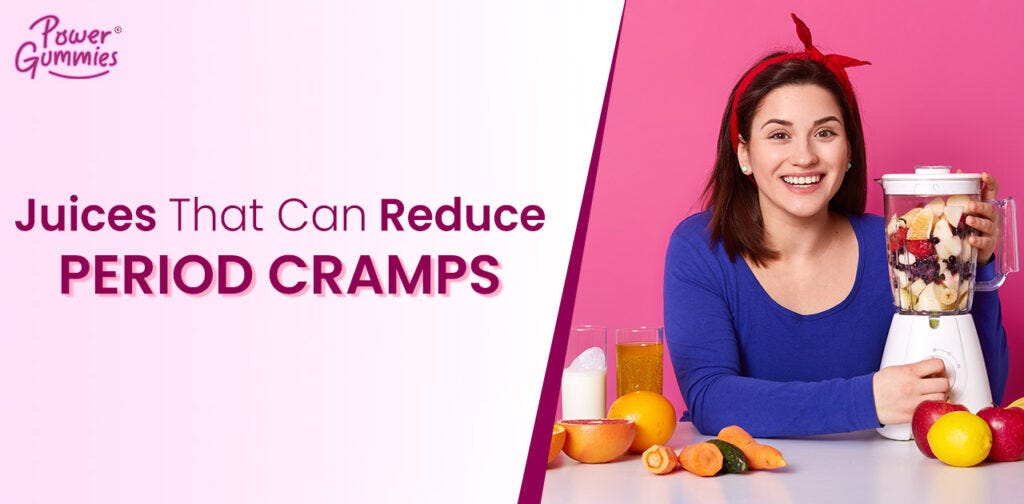Juice That Can Reduce PERIOD CRAMPS by Power Gummies Medium