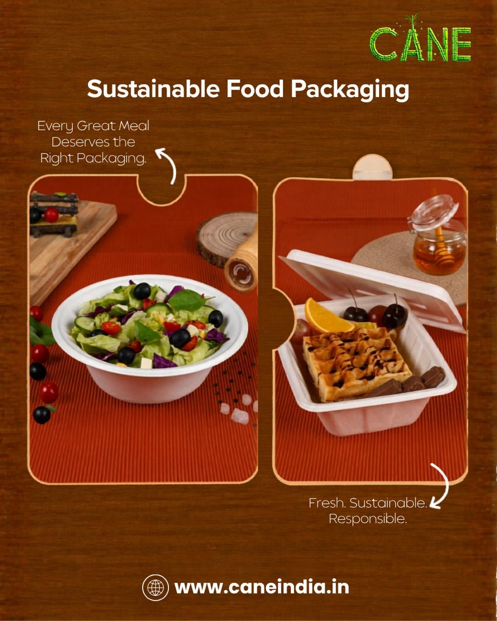 CANE — Biodegradable & Compostable Eco-friendly Products Manufacturer and Exporter.