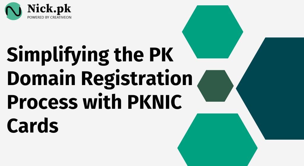 Simplifying the PK Domain Registration Process with PKNIC Cards by