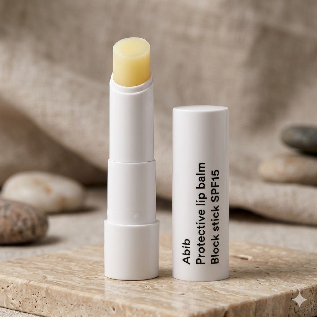 The Secret to Soft, Healthy, and Protected Lips: Discover Abib Protective Lip Balm Block Stick…
