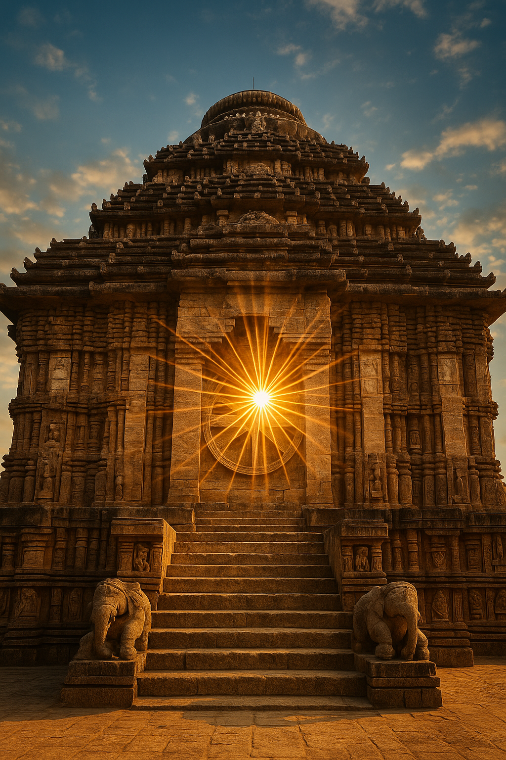 Konark Sun Temple aligned to the Tropic of Cancer, where ancient architecture meets celestial precision.