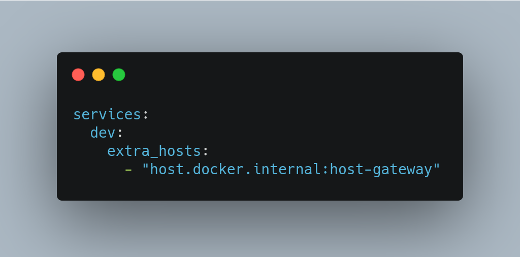Reaching host's localhost from inside a vscode devcontainer | by GoLedger |  Medium