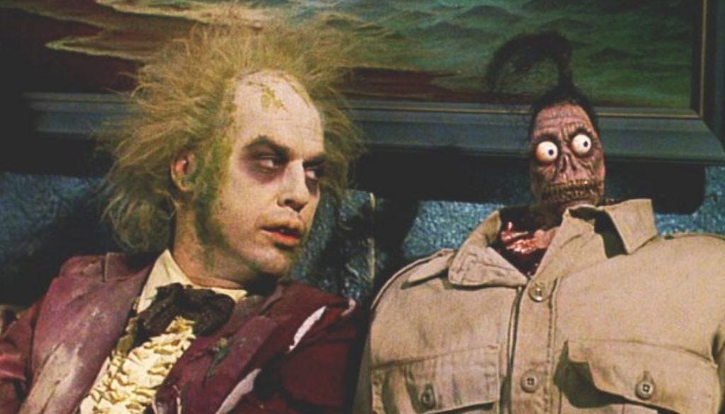 Beetlejuice (1988). “I've seen the Exorcist ABOUT A HUNDRED… | by Stephen Blackford | Aug, 2024 | Medium